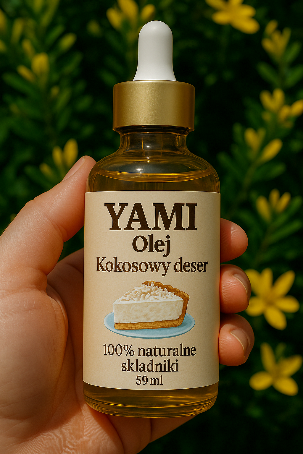 YAMI Olej – Naturalny pachnący olejek intymny (Można je zlizać 👅)- pielęgnacja staje się deserem 30ml